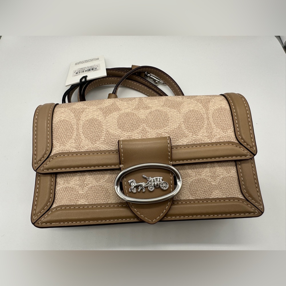 Coach Riley Convertible Belt Bag In Colorblock Signature Canvas 76594 crossbody